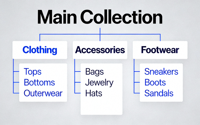 Example of a well-organized Yupoo album hierarchy showing categories and sub-albums