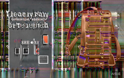 Minimalist Leather Backpack in rich brown genuine leather with brass hardware