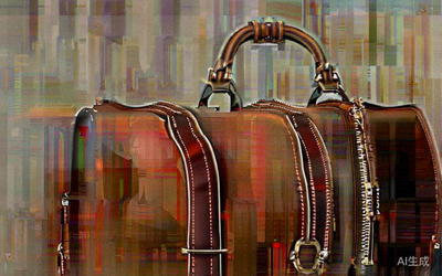 Premium leather duffle weekender bag with brass zippers and detachable shoulder strap