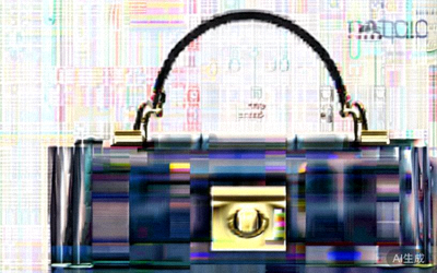 Structured navy blue box bag with a top handle and gold turn-lock closure for formal winter occasions